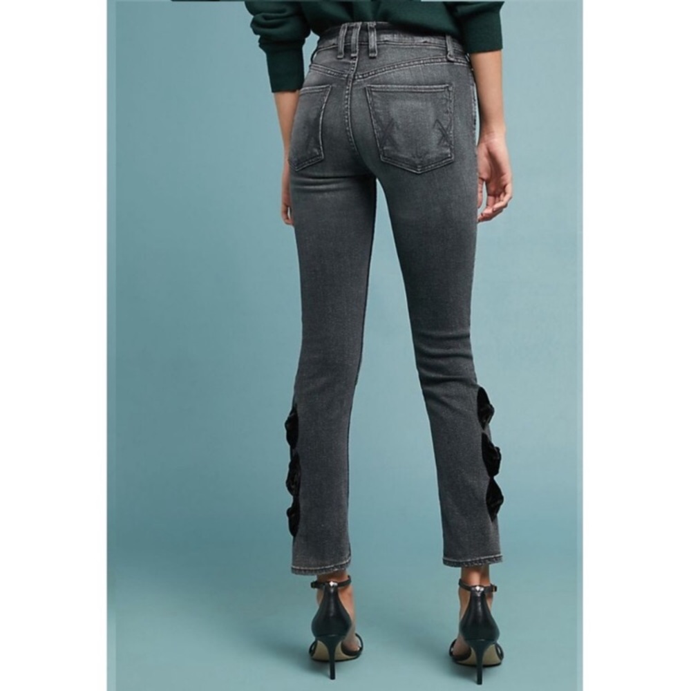 McGuire High Rise Bow Vintage Slim Jeans 26 - Picture 5 of 5
